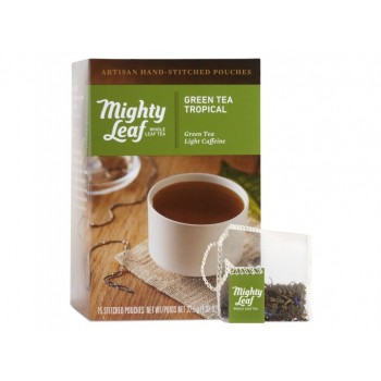 MIGHTY LEAF GREEN TROPICAL TEA 15CT